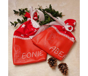 Stickdatei - Schneemann Alphabet Buchstabe U